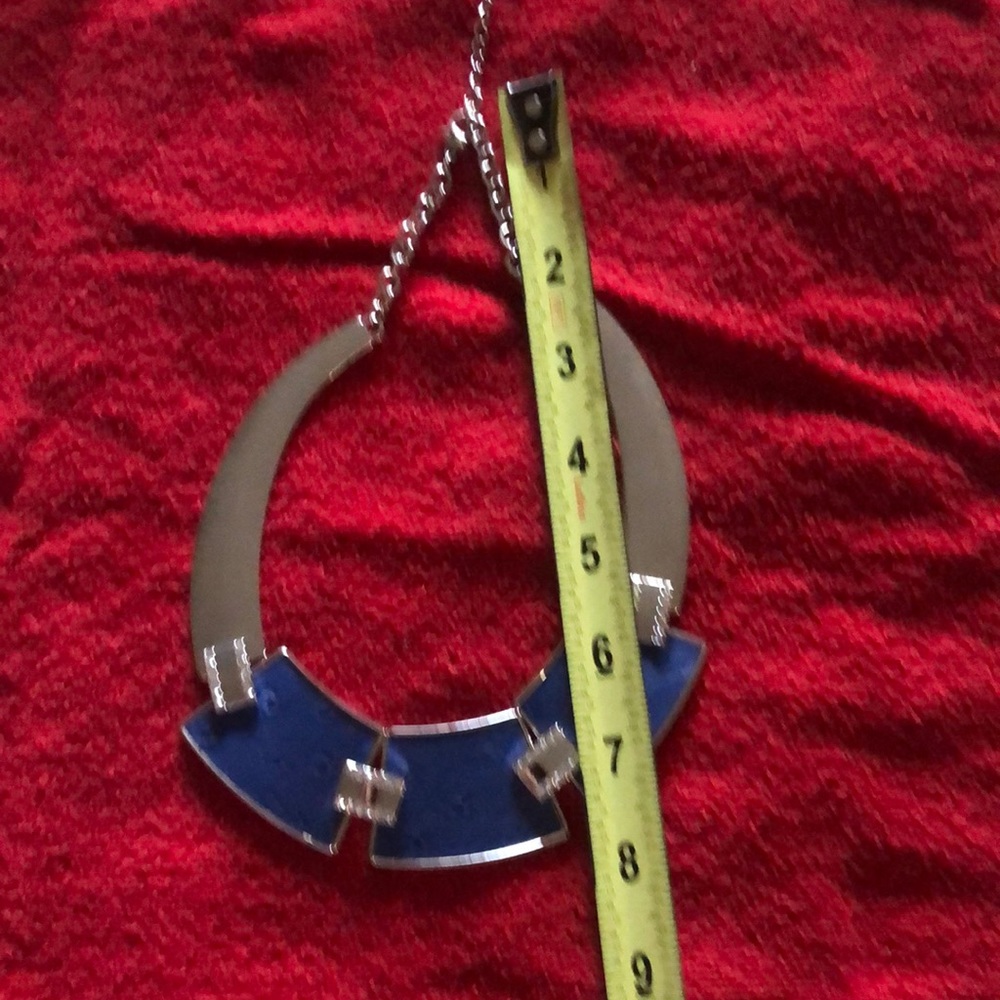 Preciosa garganta Silver con azul